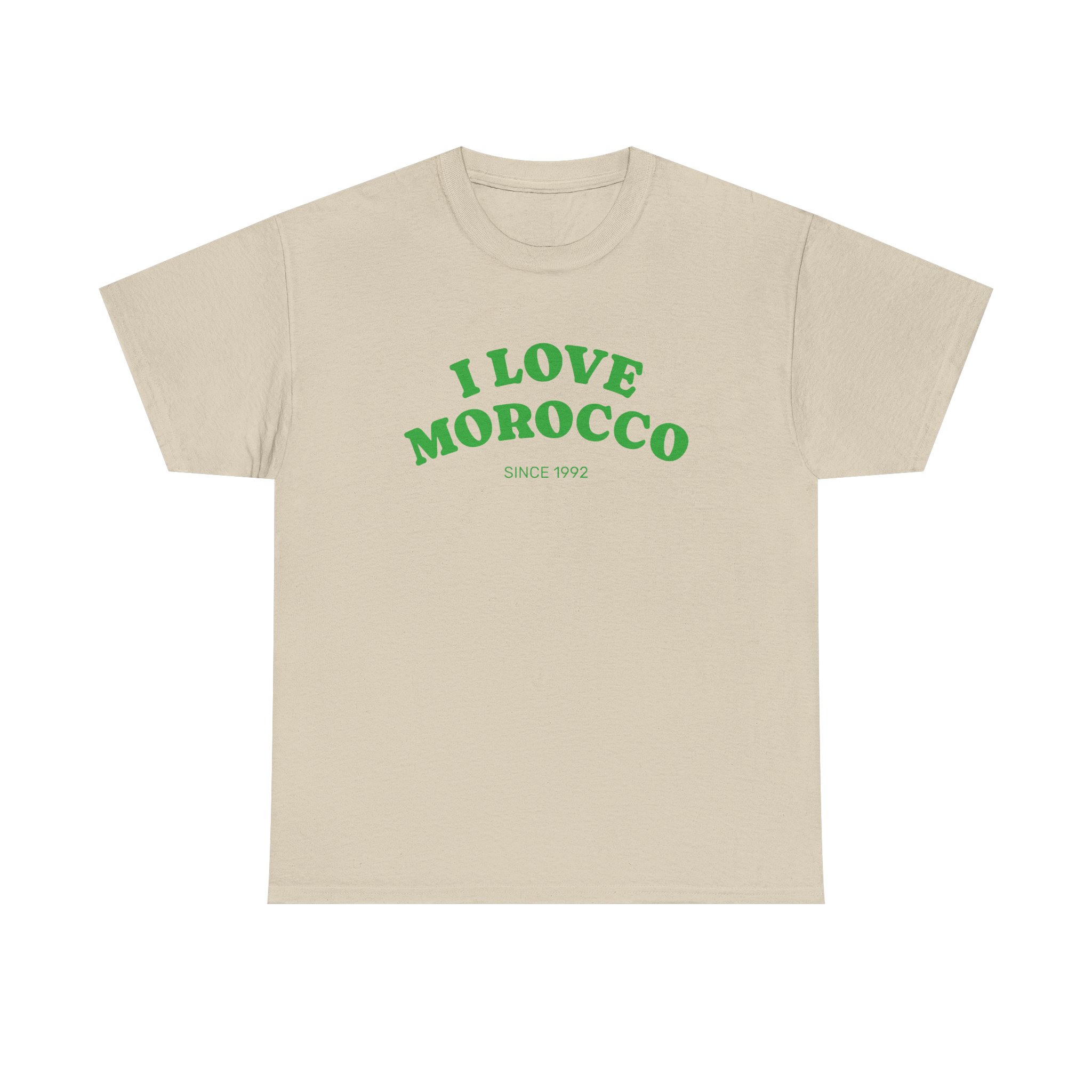 I Love Morocco Unisex Heavy Cotton Tee, Travel Gift, Souvenir T-Shirt, Casual Wear, Vacation Shirt, Moroccan Culture Apparel - Image 23