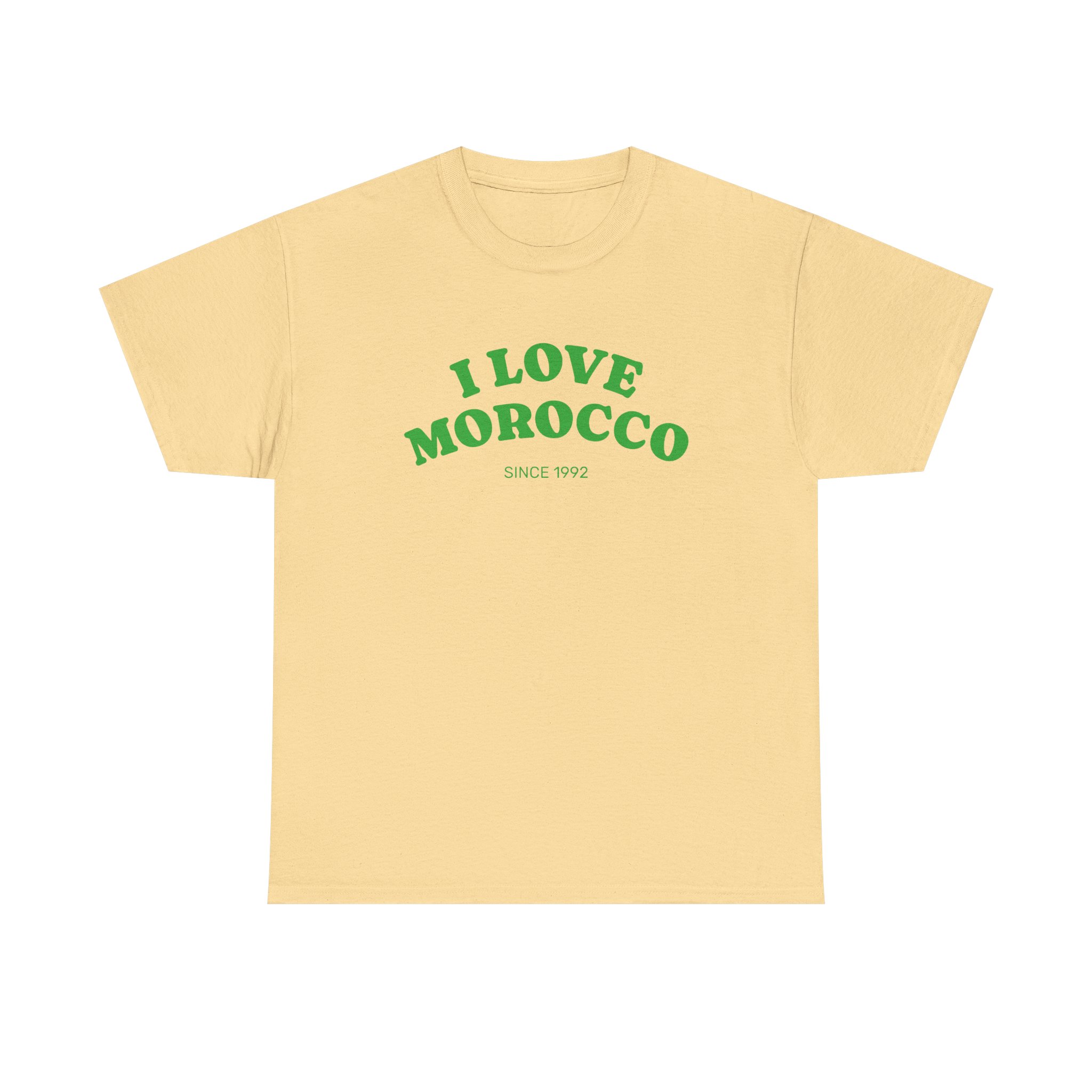 I Love Morocco Unisex Heavy Cotton Tee, Travel Gift, Souvenir T-Shirt, Casual Wear, Vacation Shirt, Moroccan Culture Apparel - Image 27