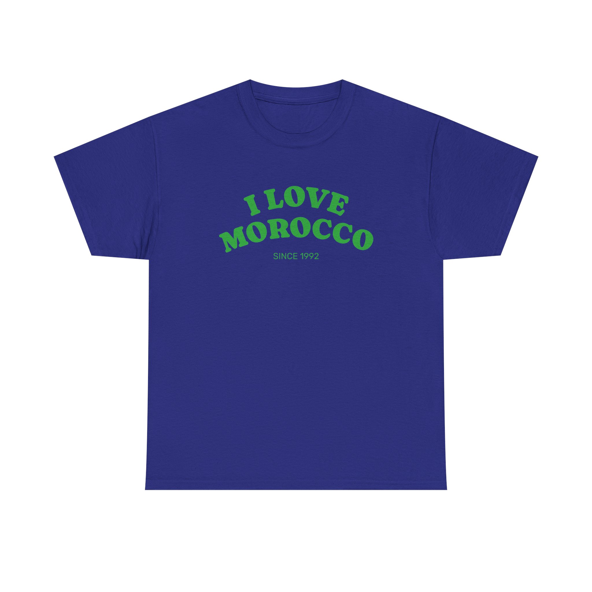 I Love Morocco Unisex Heavy Cotton Tee, Travel Gift, Souvenir T-Shirt, Casual Wear, Vacation Shirt, Moroccan Culture Apparel - Image 39
