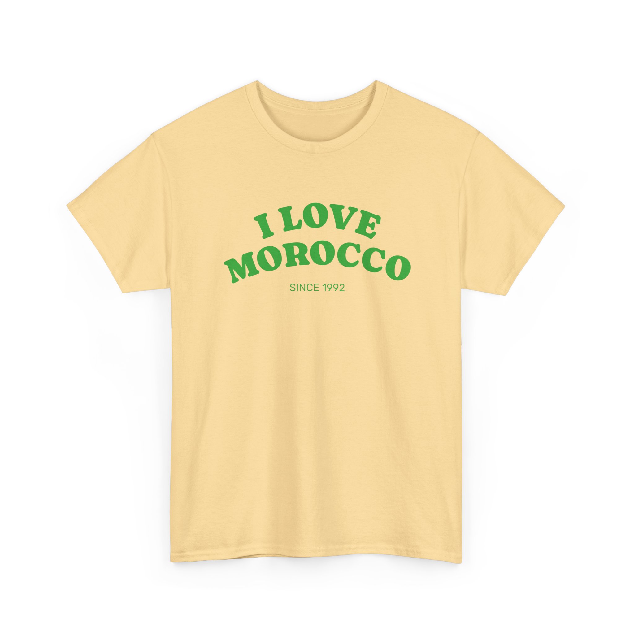 I Love Morocco Unisex Heavy Cotton Tee, Travel Gift, Souvenir T-Shirt, Casual Wear, Vacation Shirt, Moroccan Culture Apparel - Image 29