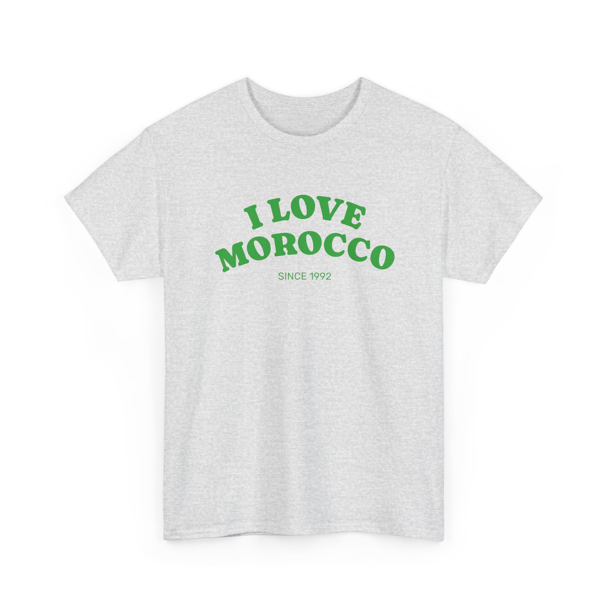 I Love Morocco Unisex Heavy Cotton Tee, Travel Gift, Souvenir T-Shirt, Casual Wear, Vacation Shirt, Moroccan Culture Apparel - Image 13