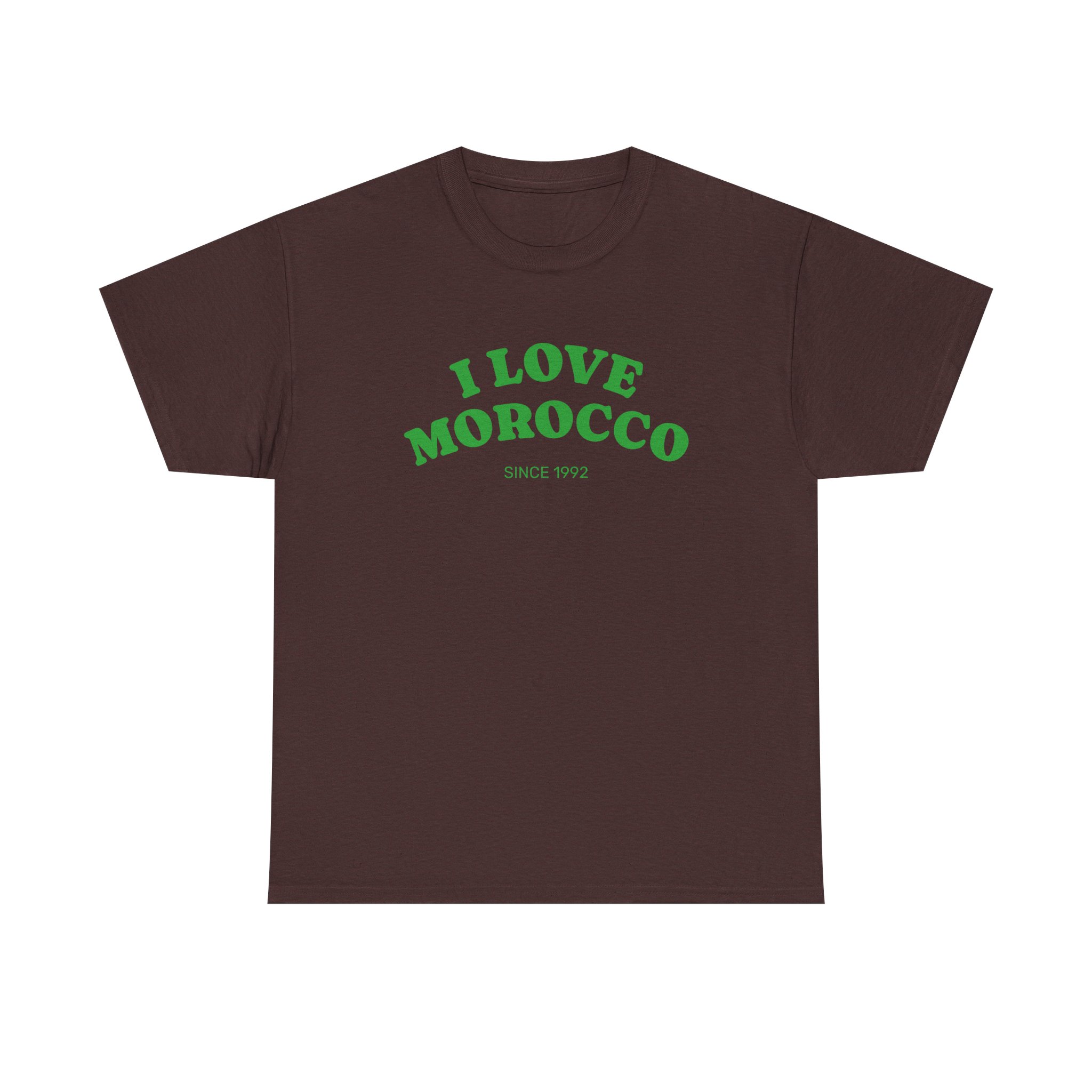 I Love Morocco Unisex Heavy Cotton Tee, Travel Gift, Souvenir T-Shirt, Casual Wear, Vacation Shirt, Moroccan Culture Apparel - Image 15