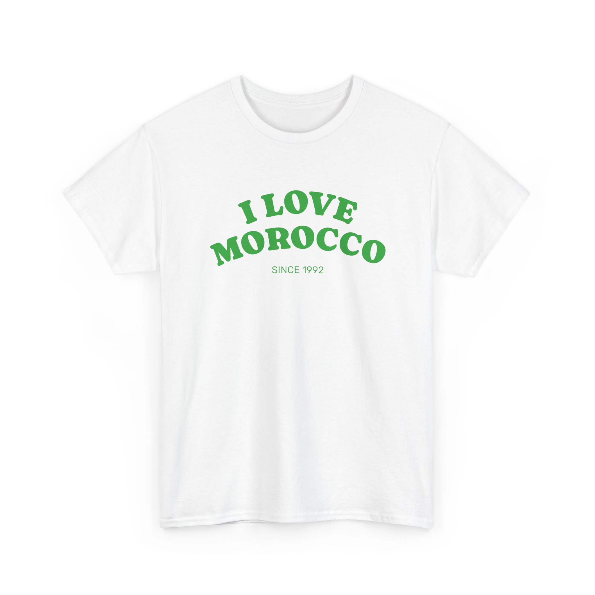 I Love Morocco Unisex Heavy Cotton Tee, Travel Gift, Souvenir T-Shirt, Casual Wear, Vacation Shirt, Moroccan Culture Apparel - Image 9